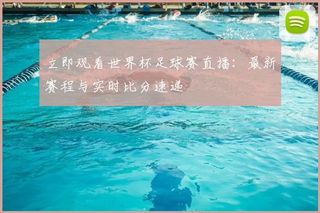 立即观看世界杯足球赛直播：最新赛程与实时比分速递